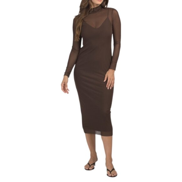 NEW AFRM Java Marni Mesh Dress - Picture 1 of 2